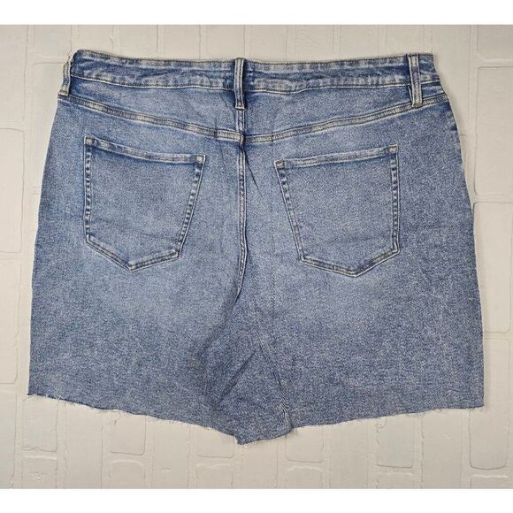 Ava & Viv  Acid Wash Cutoff Shorts Size 22 - Picture 2 of 3